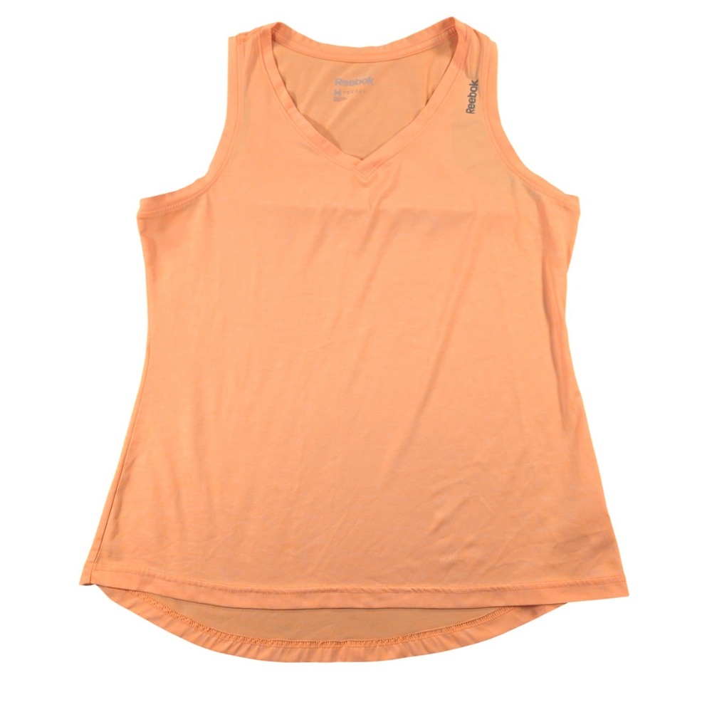 Reebok Peach Workout Athleisure Speedwick Performance Tank Top Womens M